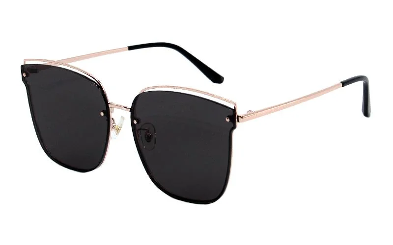 Vintage Square Lightweight Titanium Comfort Wholesale Optical Metal Outdoor Sunglasses