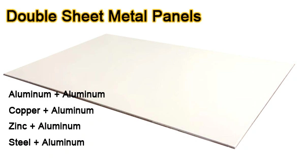 All Types 3mm 4mm 6mm Fireproof Fire Rated Resistant Retardant Fr B1 A2 Metal Stainless Steel Copper Titanium Zinc Aluminium Aluminum Composite