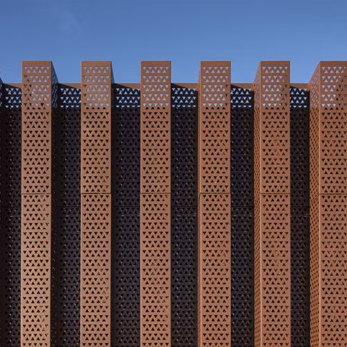 ファサード壁被覆材用の銅複合材